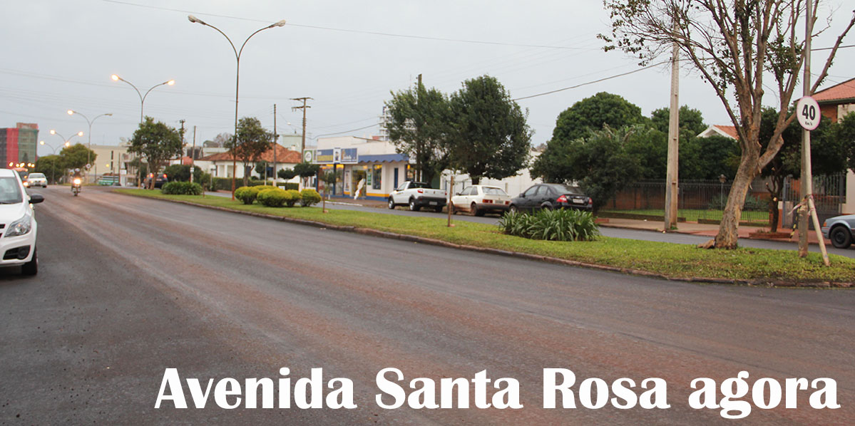 TRÊS DE MAIO ESTÁ EM OBRAS